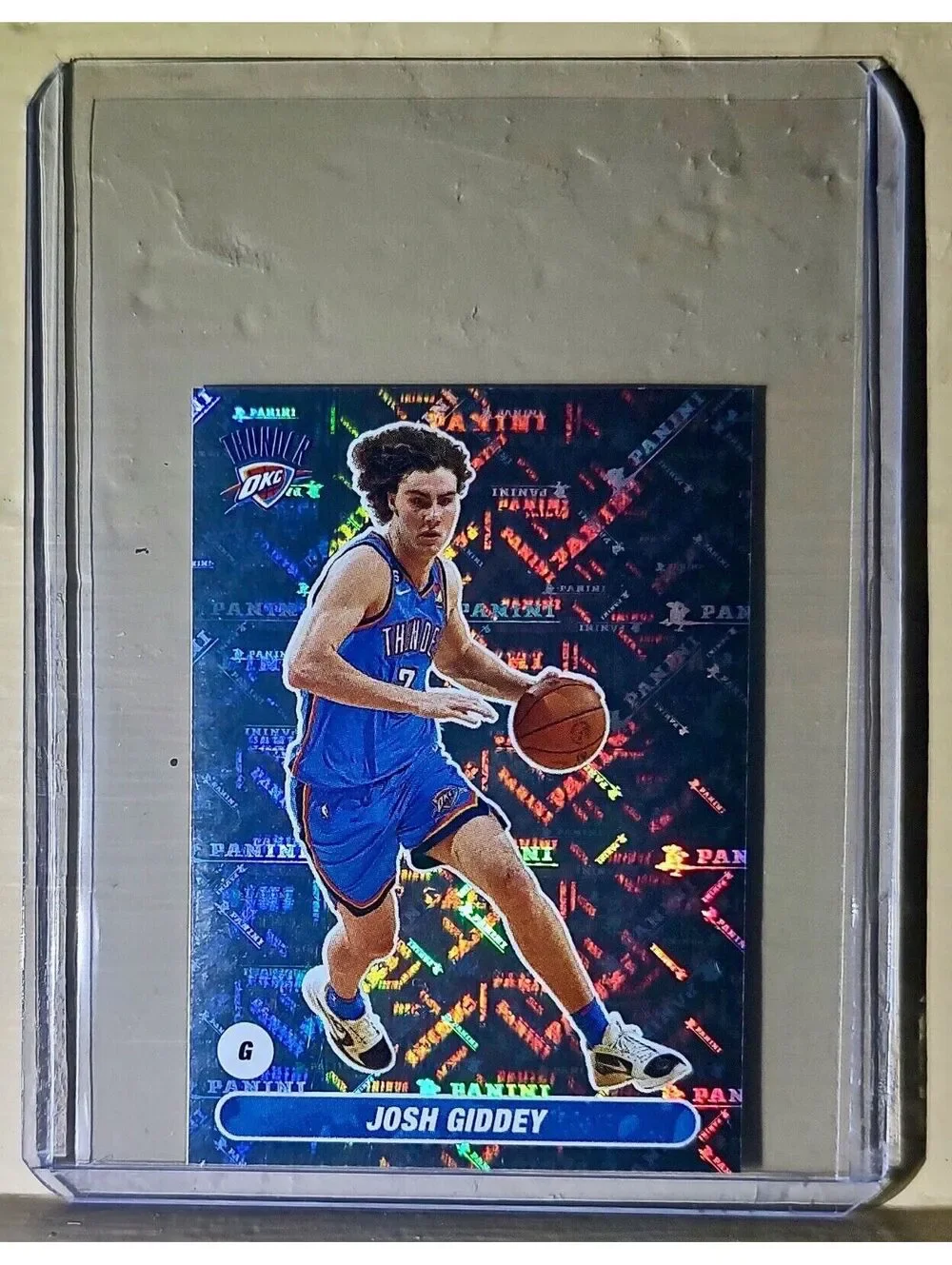 2023-24 Josh Giddey Panini NBA Basketball #414 Sticker Oklahoma City Thunder
